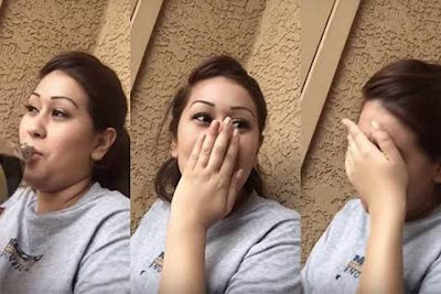 Girl cries after tasting Pepsi for the first time