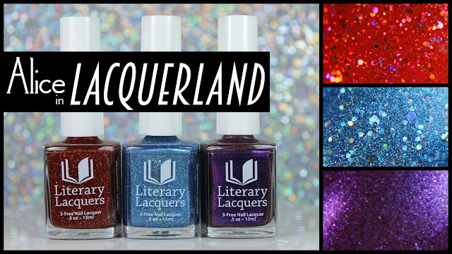 Literary Lacquers Alice in Lacquerland Collection | A Sampling