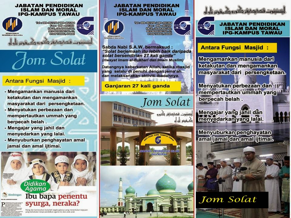 JABATAN PENDIDIKAN ISLAM & MORAL ( IPG-Kampus Tawau )