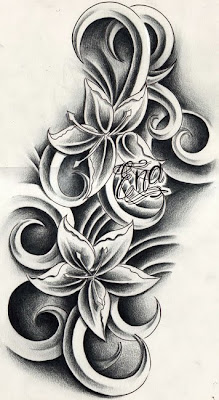 Flower Tattoo Design