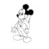 Luxury Mickey Mouse Playing Baseball Coloring Pages