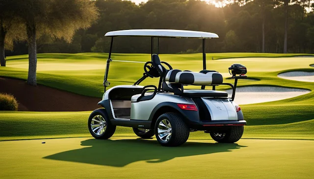 golf cart with lithium battery
