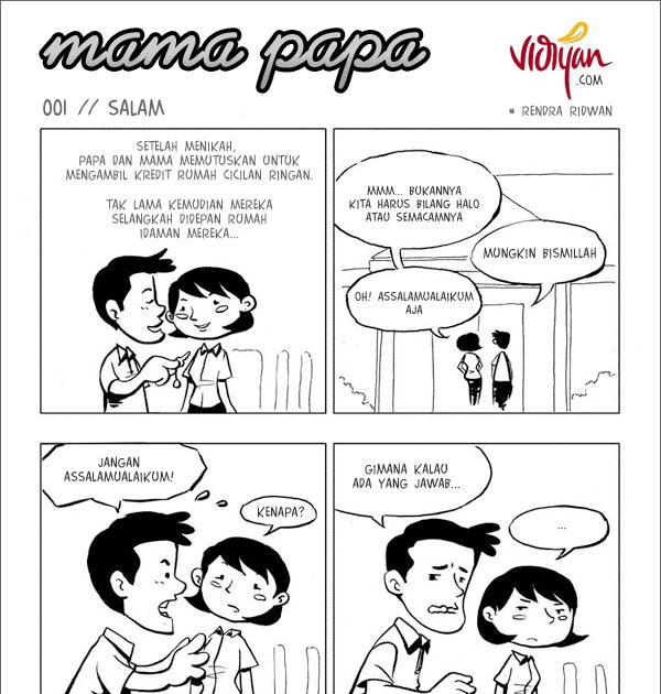 Blog.vidiyan.com: Komik - mamapapa - 01 - Salam