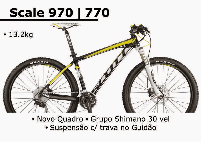  Bicicleta Scott Scale 970 / 770 2015