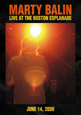 Marty Balin's DVD  LIVE ON THE BOSTON ESPLANADE