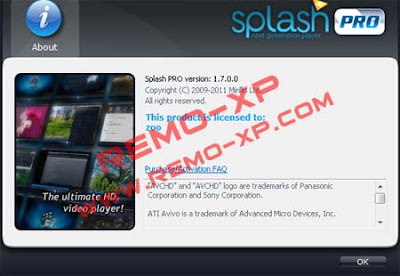 about Splash PRO HD Player 1.7.0