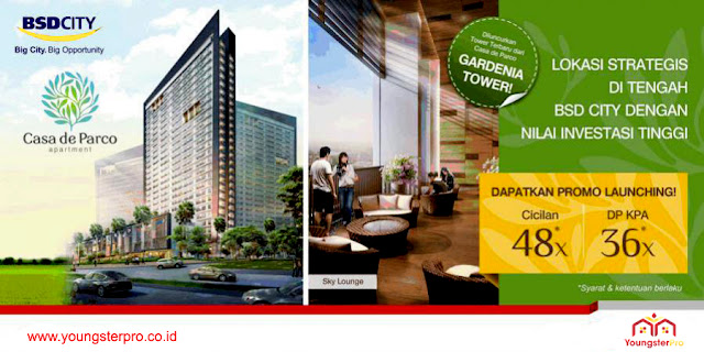 Apartemen Baru di BSD City www.rumah-hook.com