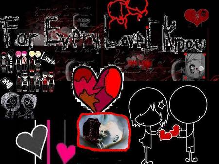 anime emo love wallpaper. cute emo love backgrounds.