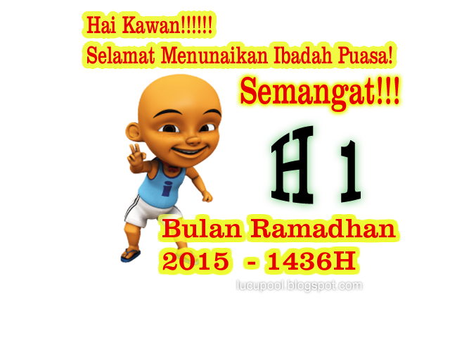Gambar Kata H-1 Hari Pertama Puasa Ramadhan 2015 1436H 
