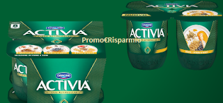 Logo Vinci un buono sconto Activia con Danone