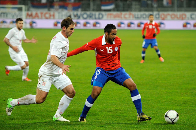 Chile y Serbia en partido amistoso, 14 de noviembre de 2012