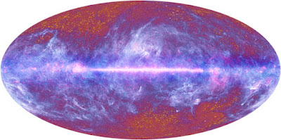 le ciel complet vu par Planck ©hfi-planck