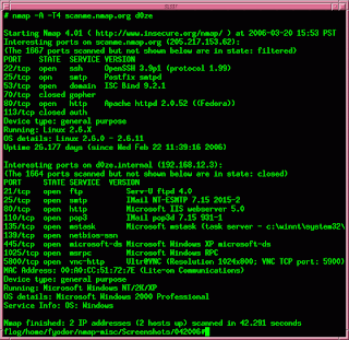 nmap basics commands