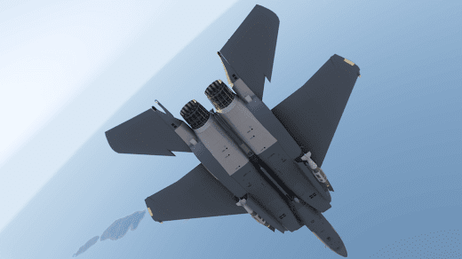 Arma3用F-15 Eagle MODで作製中のF-15SE Silent Eagle