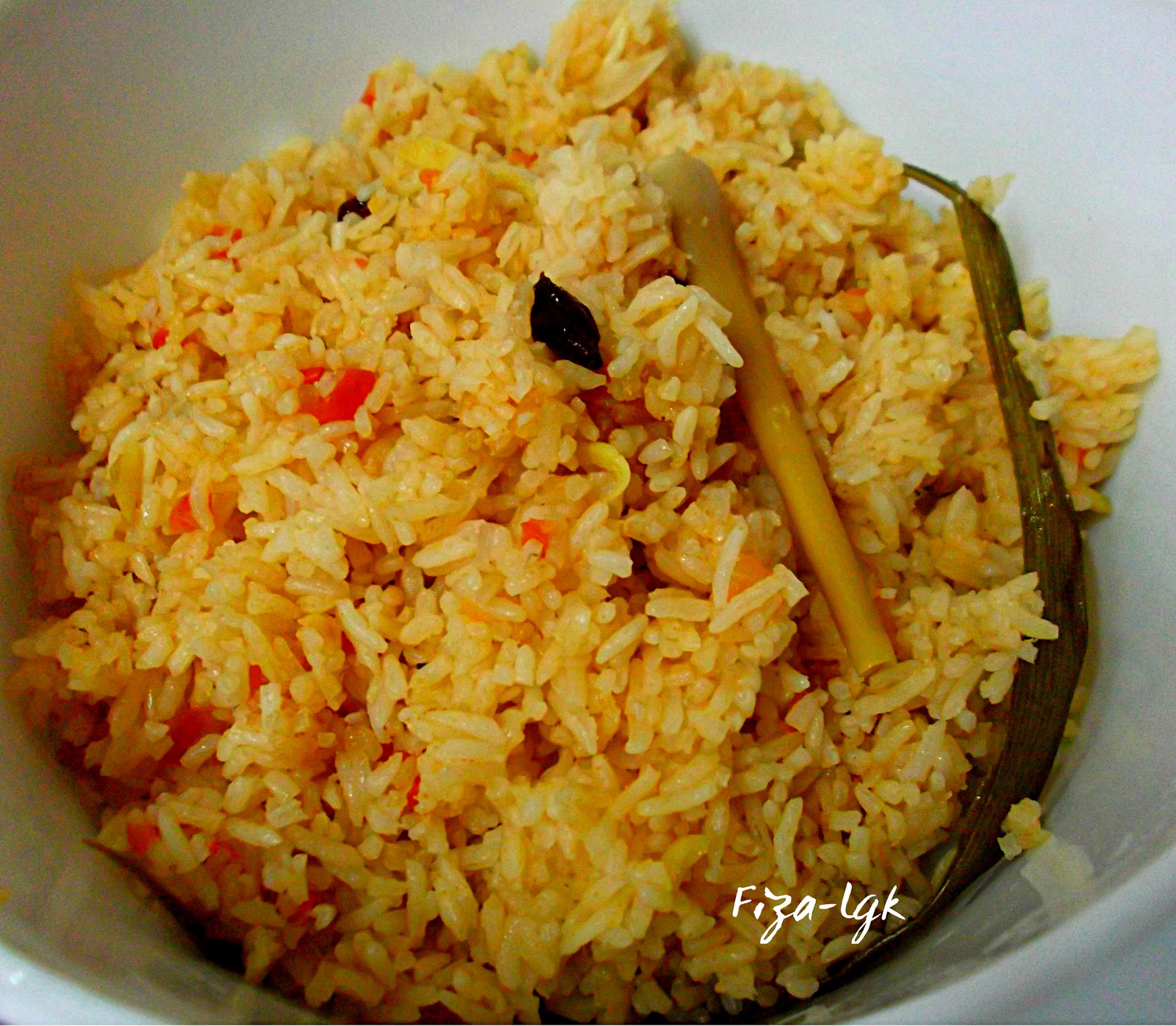 SET NASI TOMATO  Fiza's Cooking