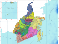 Letak Geografis Kabupaten dan Kota di Prov. Kalimantan Selatan / Kalsel