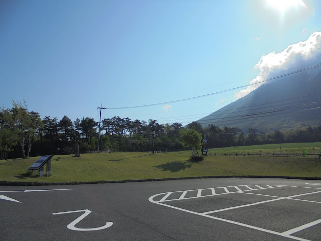 大山牧場みるくの里の駐車場