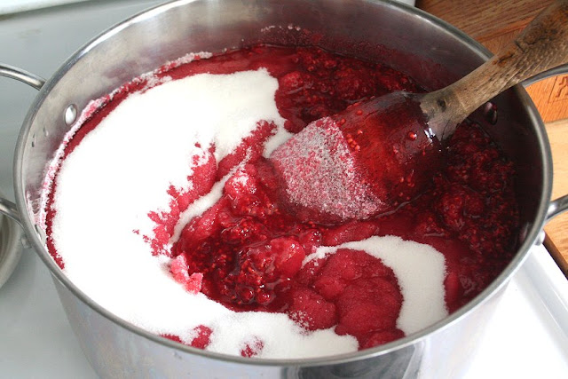 Raspberry Freezer Jam