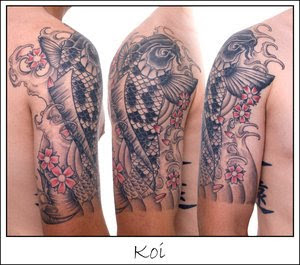 Shoulder Japanese Tattoos Especially Koi Fish Designs With Image Shoulder Japanese Koi Fish Tattoo For Male Tattoo Gallery Picture 6