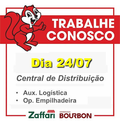 Zaffari anuncia seleção para Auxiliar de Logístics e Operador de Empilhadeira no CD em Porto Alegre