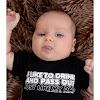 The I Like to Drink and Pass Out Onesie, Perfect for Silly Parents