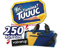 Logo Concorso TUC 2020 ''Famina ? Tuuuc'' : vinci 250 borsoni Volverup