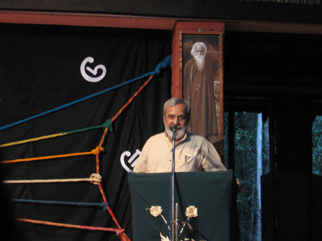 Dr. U R Ananthamurthy speaking at Ninasam, Heggodu