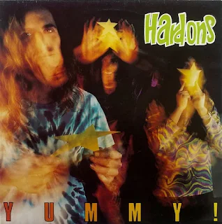 ALBUM: portada de "Yummy!" (1990) de la banda Australiana HARD-ONs