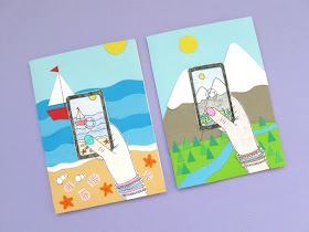 Smartphone Snaps: DIY Travel Notecards Tutorial