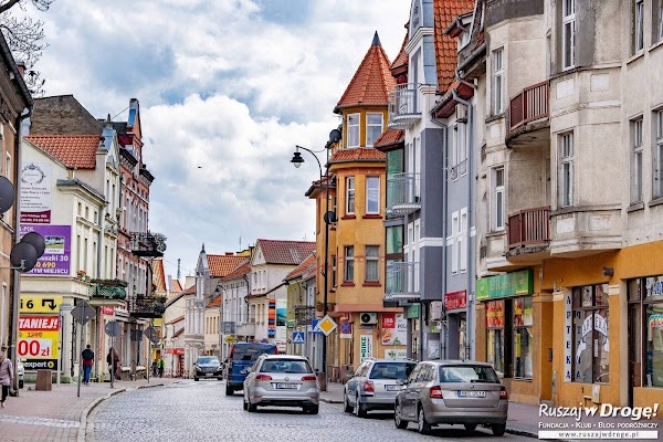 Mrągowo centrum ul. Królewiecka