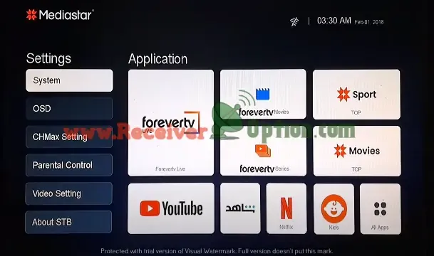 MEDIA STAR MS-GAZAL 2424 FOREVER HD RECEIVER NEW SOFTWARE FREEDOM MENU V213 08 MAY 2023