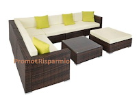 Logo TecTake: vinci gratis set lounge da giardino Marbella del valore di 594,99 €