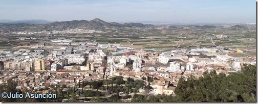 Panorámica desde el castillo de Xátiva - Valencia