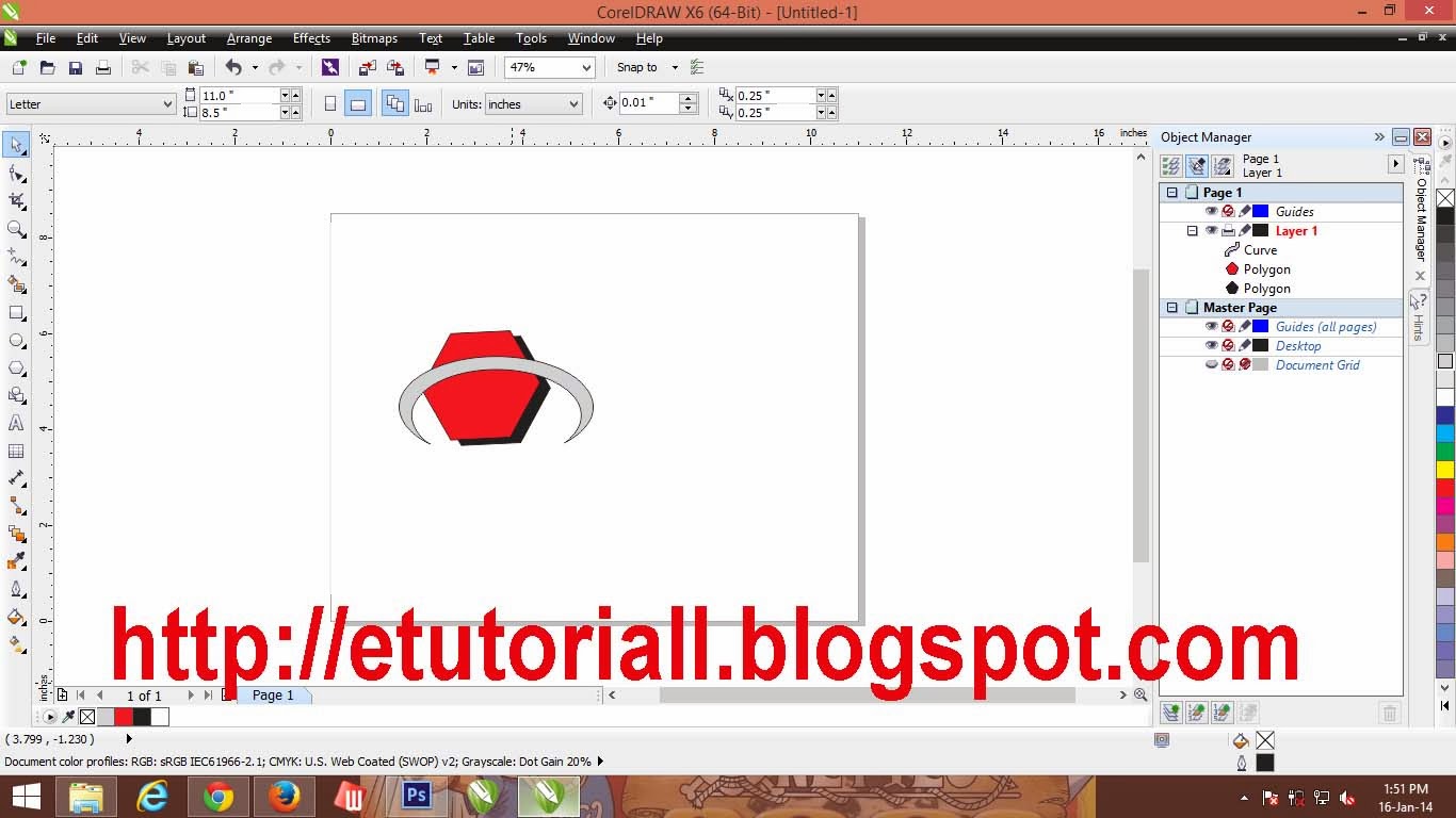 Tutorial Cara Membuat Logo Telkomsel