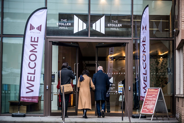 Main entrance at The Stoller Hall