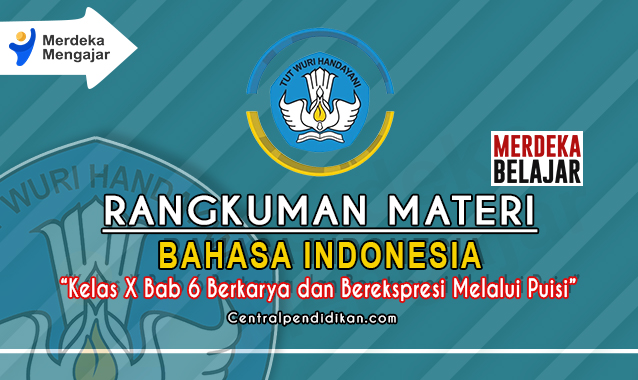 Rangkuman Bahasa Indonesia Kelas X Bab 6 Kurikulum Merdeka (format pdf)