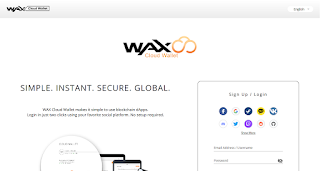 Wax Crypto - Wax Cloud Account