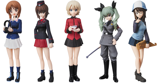  Pre-painted Ultra Detail Figure de "Girls und Panzer" - Medicom