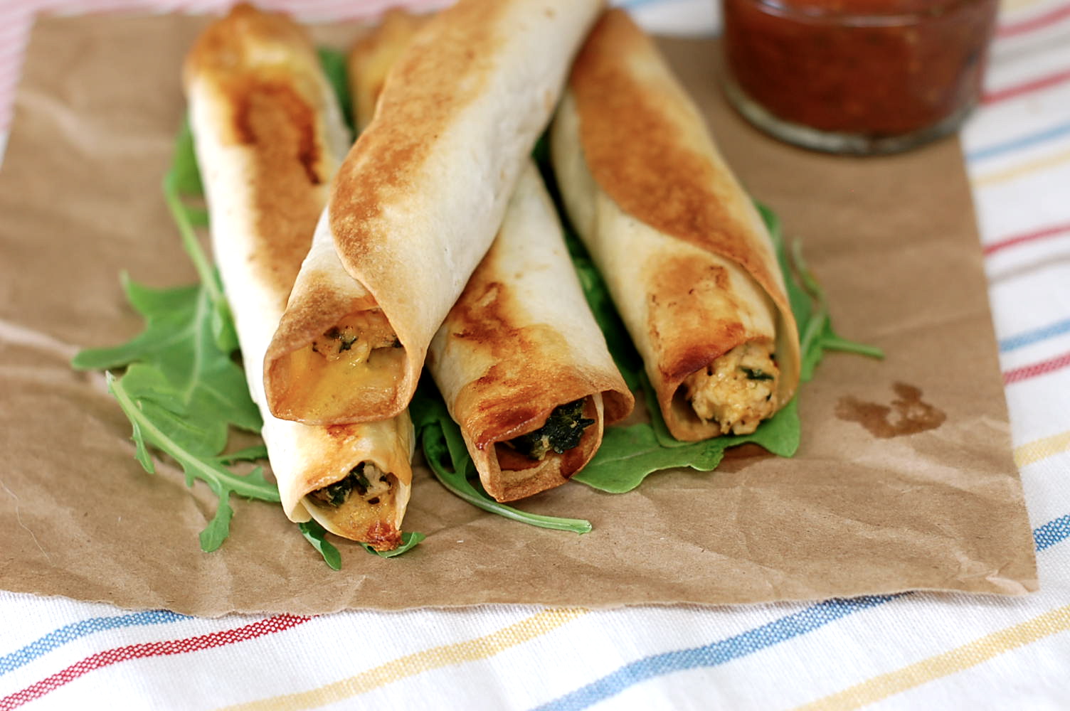 baked make chicken to  butter Flautas how and Spinach Chicken Baked