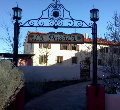 La Posada, a restored Fred Harvey Hotel in Winslow, Arizona.