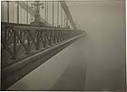 Imre Kinszki - Bridge and Fog, 1930