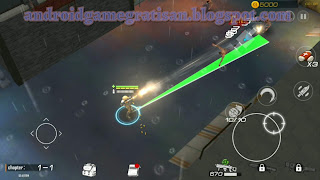 Game dual stick shooter dengan gameplay yang manis bersama-sama Guns of Survivor apk + obb