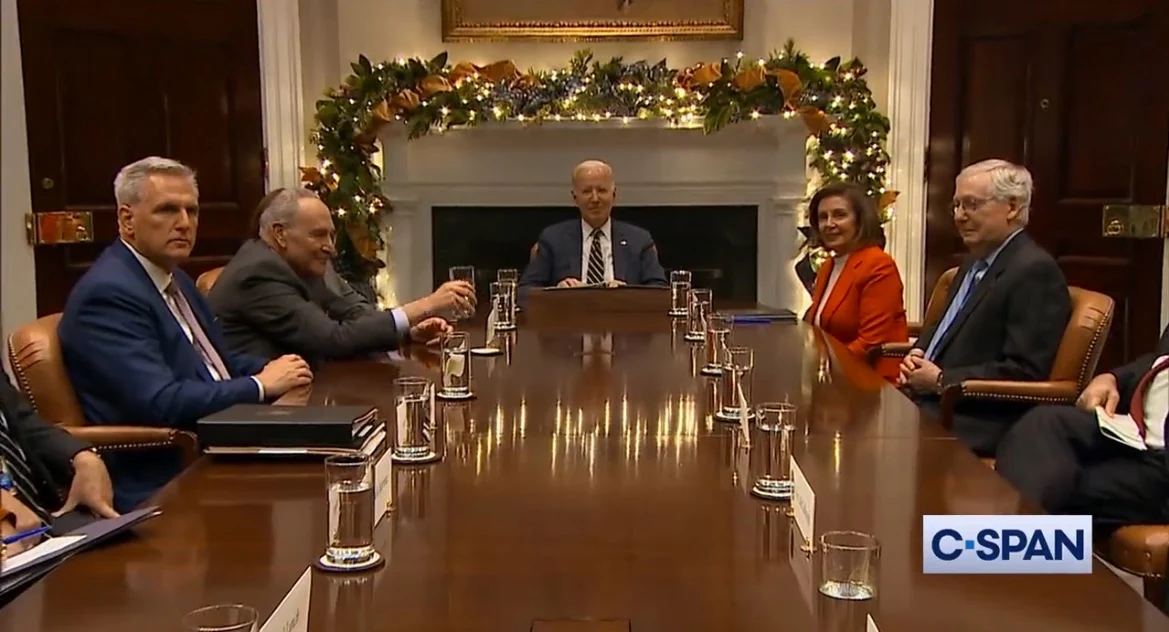 “The American People Want Us to Work Together” – Joe Biden in Meeting with Republican Congressional Leaders (VIDEO)