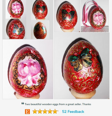 Easter eggs russian handmade