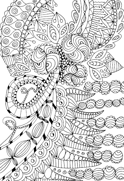 Charming Flowers  Unique Handdrawn Floral Patterns Is Anna Wiltons  New Adult Coloring Book Here Are Some Sample Pictures From The Book For  You To 