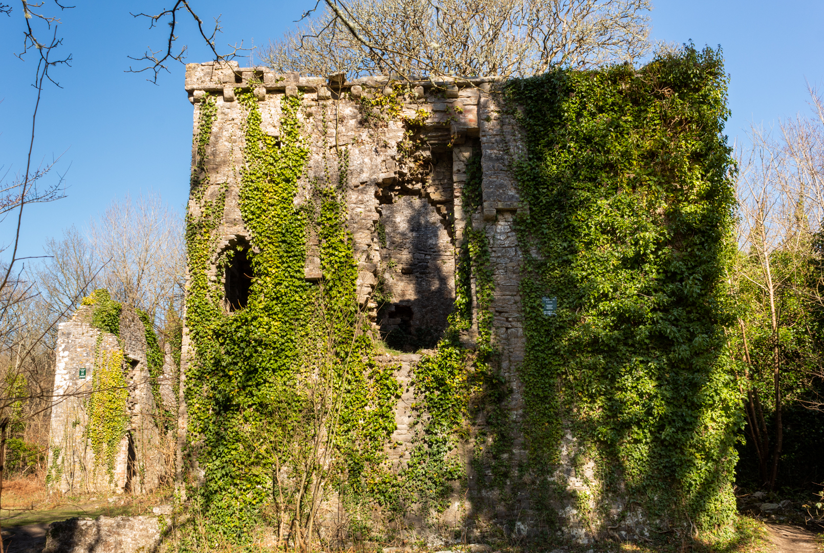 Candelston Castle - Original building