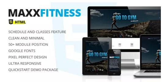 Download Maxx Fitness v3.0 – Responsive HTML5 & CSS3 Template Free