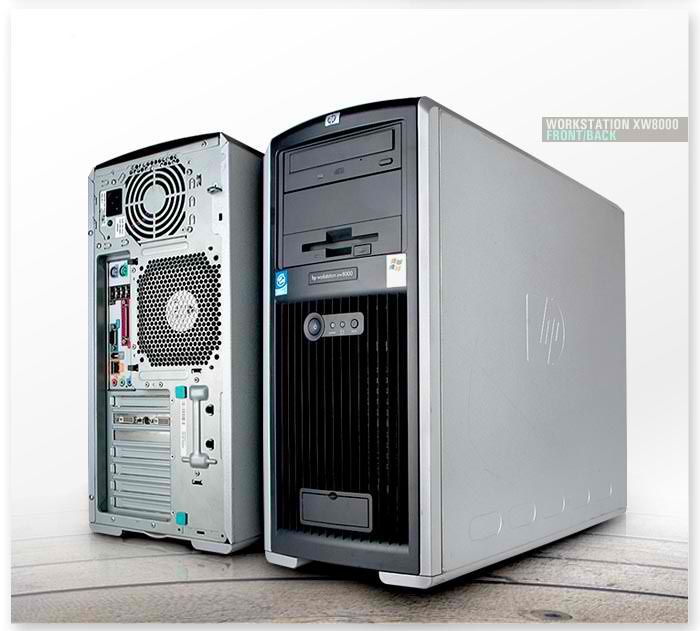 DUAL PROCESSOR HP Workstation XW8000 Intel Xeon Prestonia 