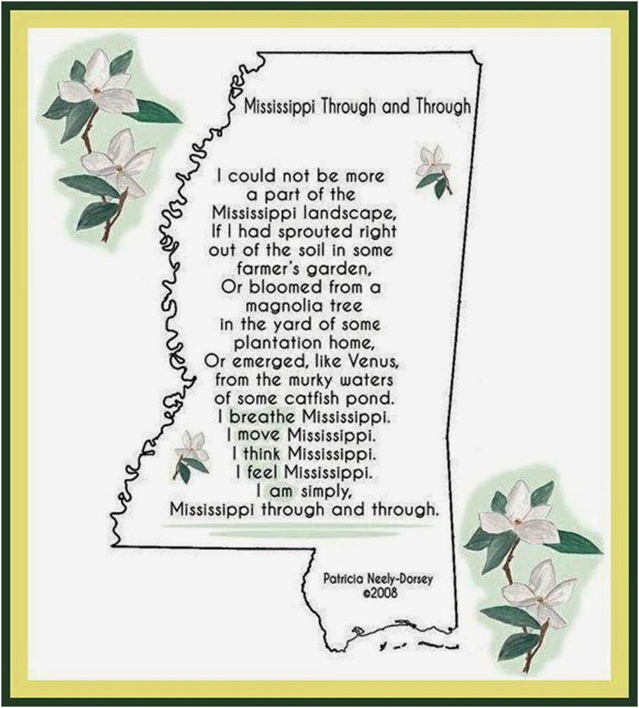 Poem about Mississippi, Patricia Neely-Dorsey, Mississippi Poetry