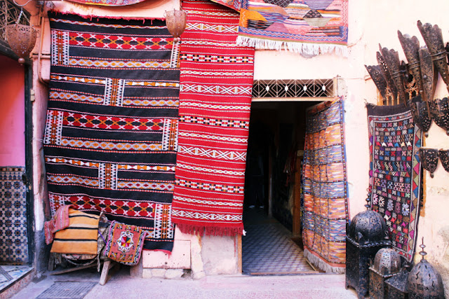 Traditional shop in Marrakech, Morocco